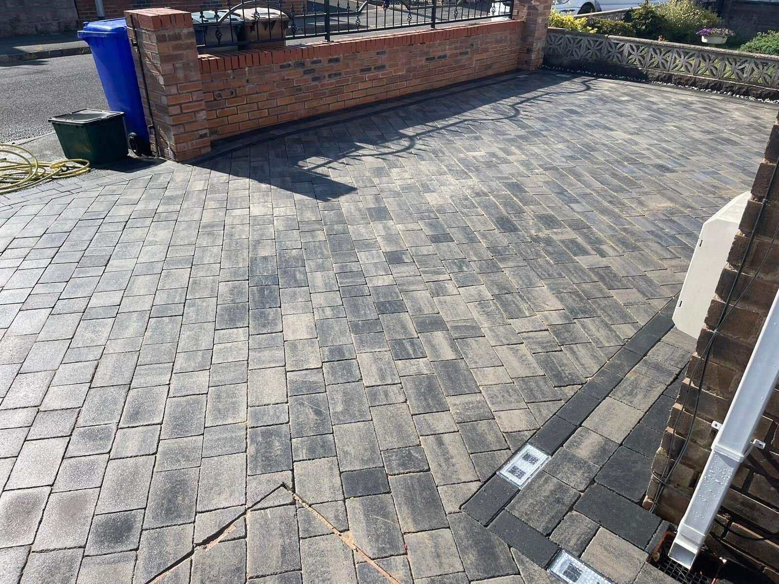 Block Paving Driveway with LEDs in Birches Head by Active Driveways - Image 4